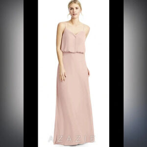 Azazie dusty rose Rebecca bridesmaid dress size A2 in excellent condition​